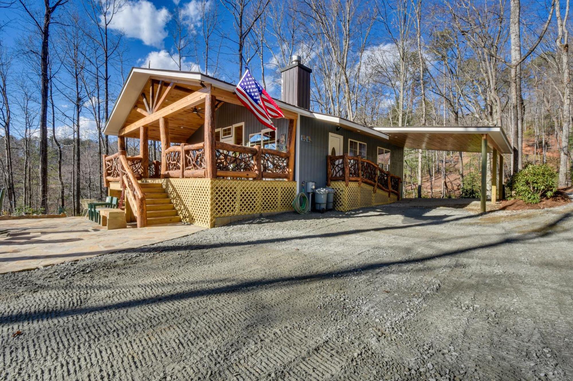 Mountain-View Cabin About 2 Mi To Downtown Clayton! Villa Exterior foto