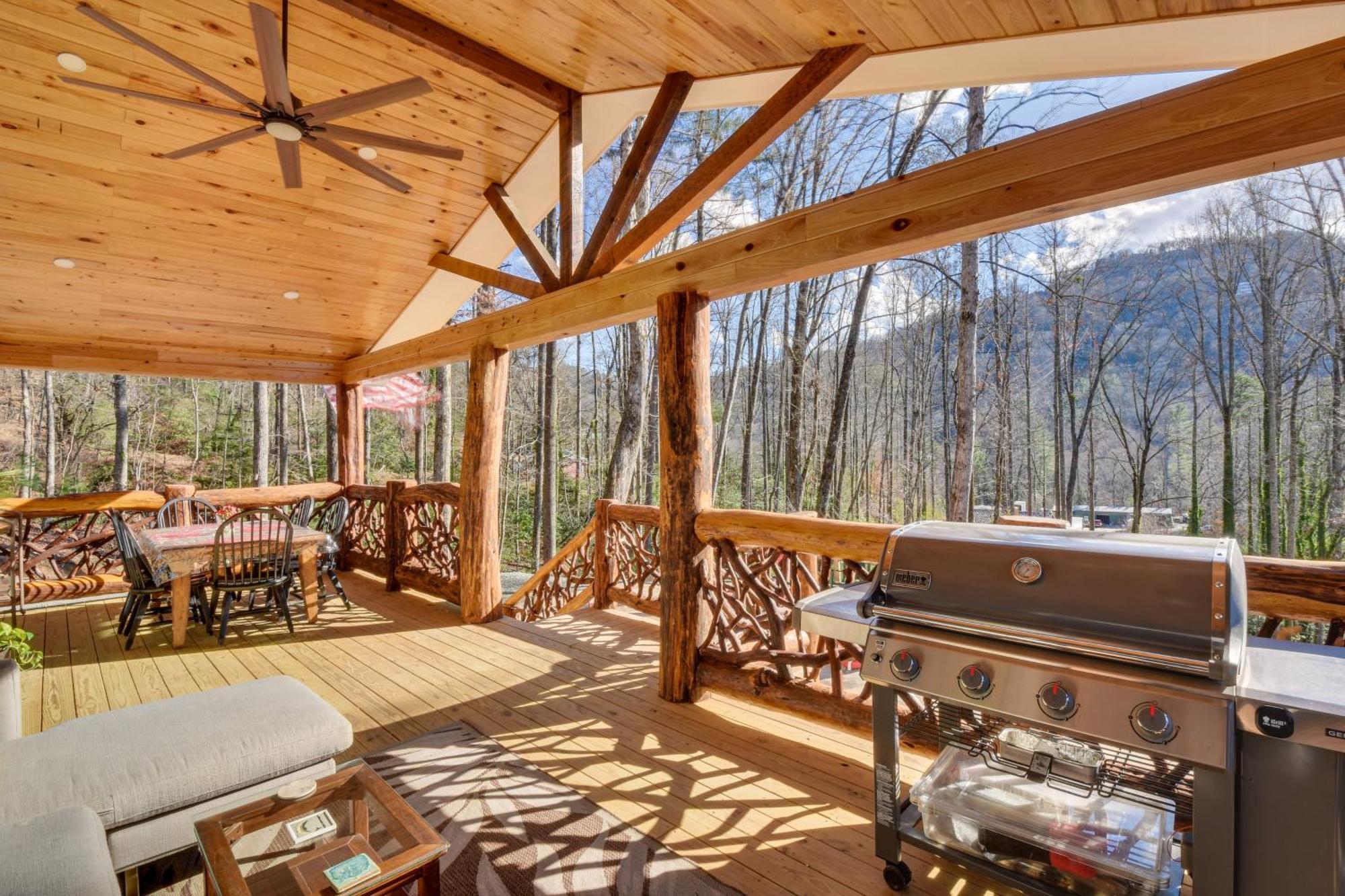 Mountain-View Cabin About 2 Mi To Downtown Clayton! Villa Exterior foto